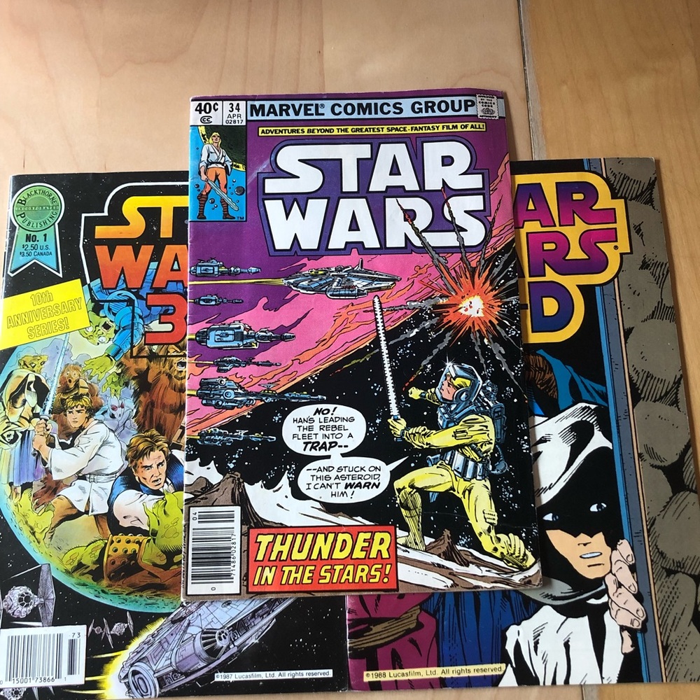 good condition 1978 Star Wars comics 3